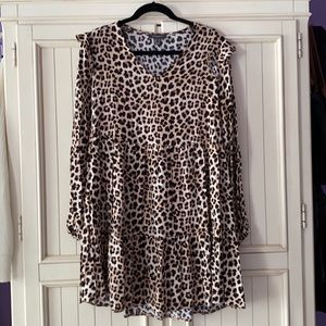 NWT Cheetah Dress